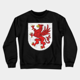 West Pomeranian Voivodeship / Polish Coat of Arms Design Crewneck Sweatshirt